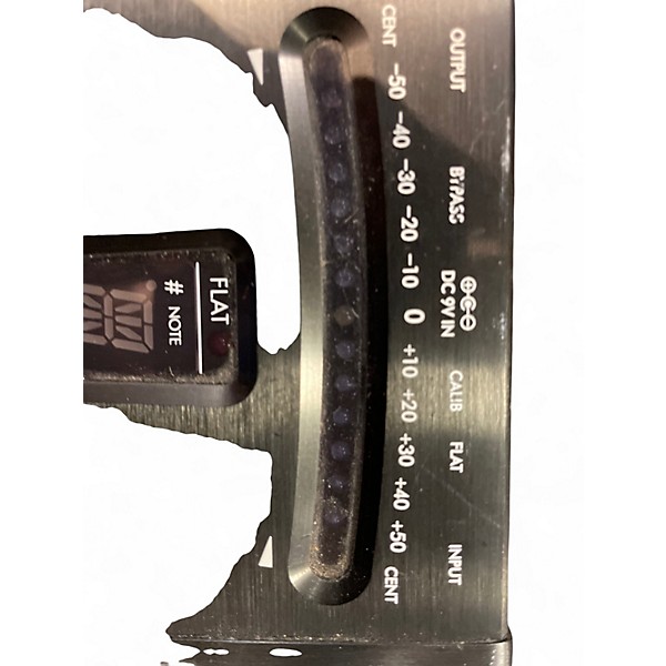 Used KORG DT10BK Tuner Pedal