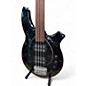 Used 2017 Ernie Ball Music Man Bongo HH Fretless 4 String Black Electric Bass Guitar