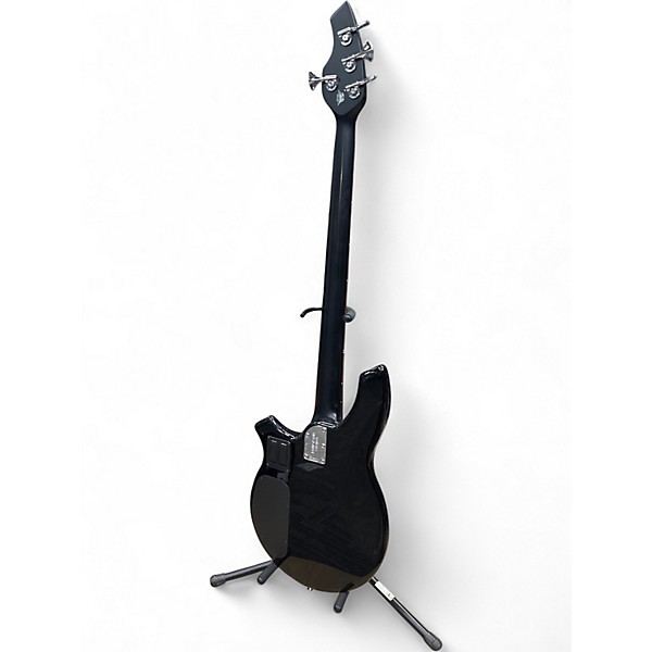 Used 2017 Ernie Ball Music Man Bongo HH Fretless 4 String Black Electric Bass Guitar