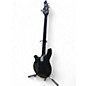 Used 2017 Ernie Ball Music Man Bongo HH Fretless 4 String Black Electric Bass Guitar