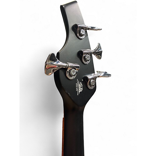 Used 2017 Ernie Ball Music Man Bongo HH Fretless 4 String Black Electric Bass Guitar