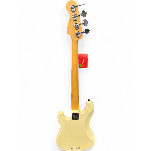 Used Fender American Professional Precision Bass Olympic White Electric Bass Guitar