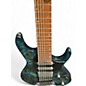 Used Ibanez Q547PB Green Solid Body Electric Guitar