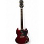 Used Epiphone SG P90 Red Solid Body Electric Guitar thumbnail