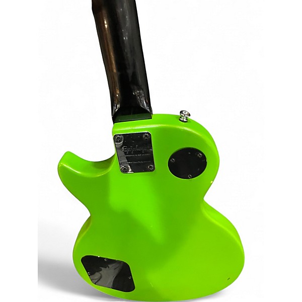 Used Epiphone Les Paul Standard Green Solid Body Electric Guitar