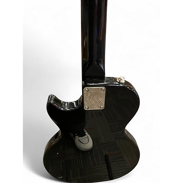 Used Epiphone Les Paul Junior Black Solid Body Electric Guitar