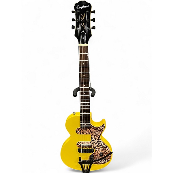 Used Epiphone Les Paul SL Yellow Solid Body Electric Guitar