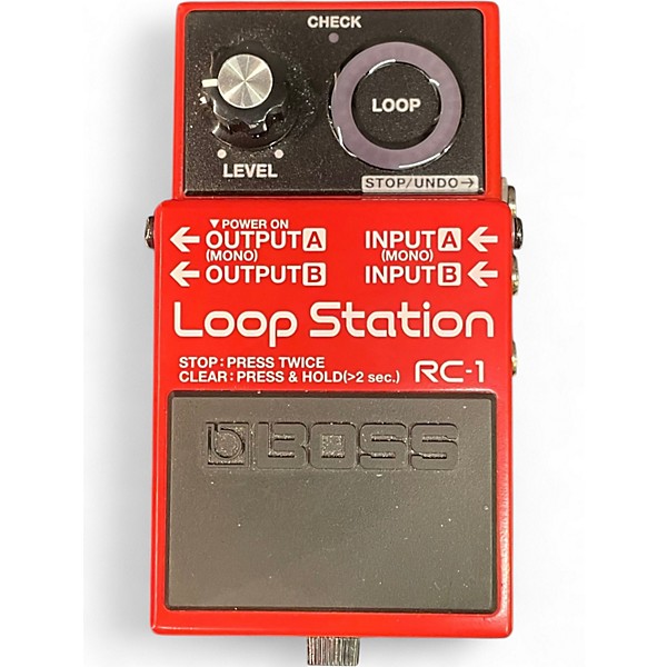 Used BOSS RC1 Loop Station Pedal