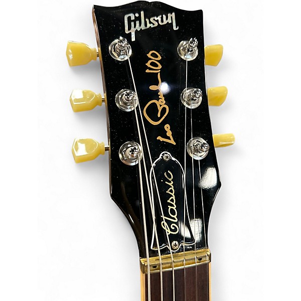 Used 2015 Gibson Les Paul Classic Vintage Sunburst Solid Body Electric Guitar