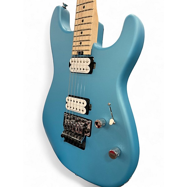 Used Charvel Pro Mod San Dimas Style 1 HH FR Matte Blue Frost Solid Body Electric Guitar