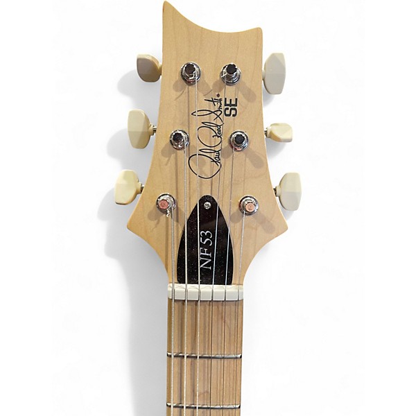 Used PRS NF53 SE WHITE DOGHAIR Solid Body Electric Guitar