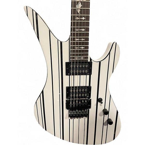 Used 2024 Schecter Guitar Research Synyster Gates Signature Custom S Alpine White Solid Body Electric Guitar
