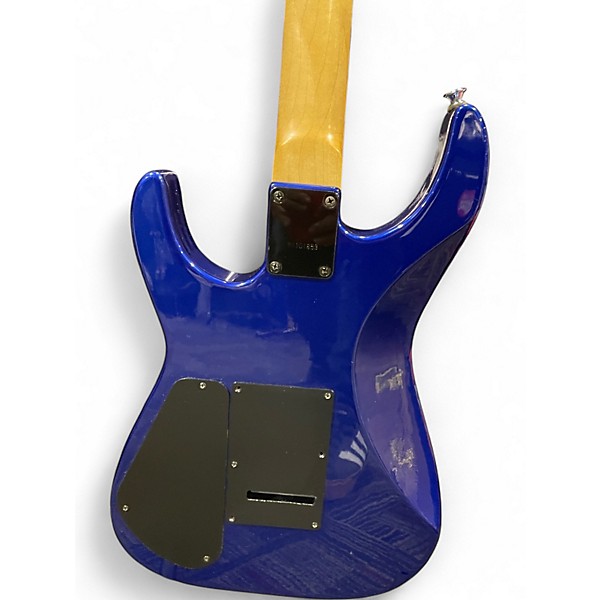 Used Jackson JS22 Dinky Metallic Blue Solid Body Electric Guitar