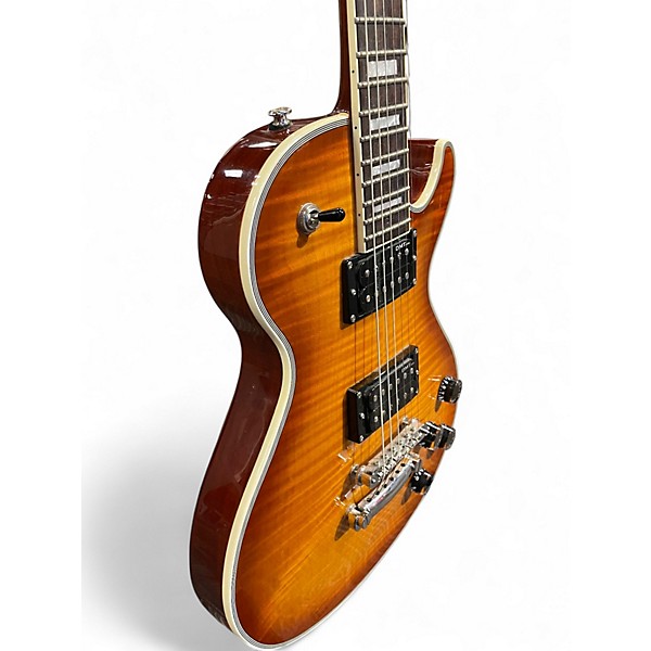 Used Dean TB DLX TAM Tobacco Sunburst Solid Body Electric Guitar