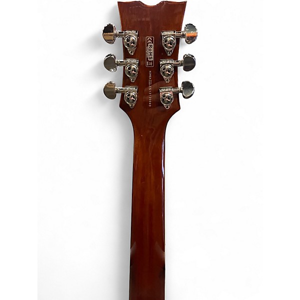 Used Dean TB DLX TAM Tobacco Sunburst Solid Body Electric Guitar