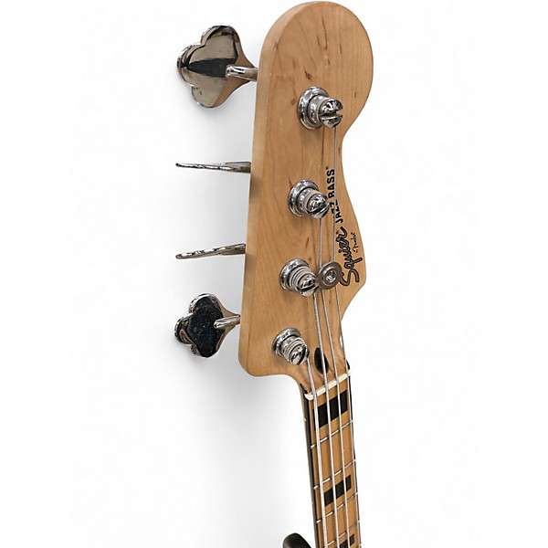 Used Squier Classic Vibe 70s Jazz Bass Natural Electric Bass Guitar