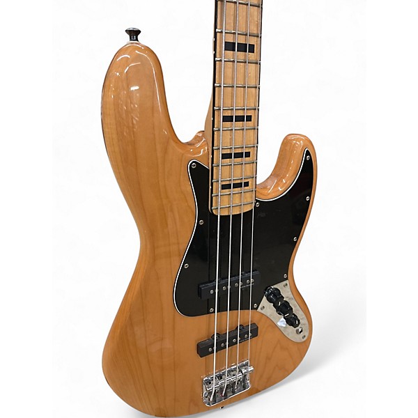 Used Squier Classic Vibe 70s Jazz Bass Natural Electric Bass Guitar