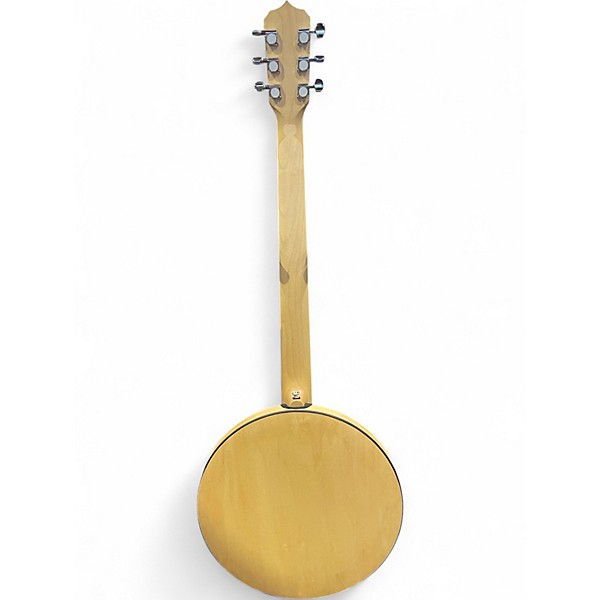Used Deering goodtime 6 string resonator NATURAL Banjo