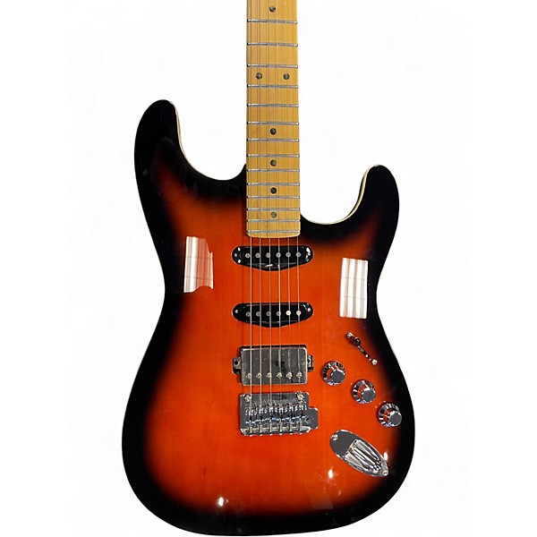 Used Fender AERODYNE STRATOCASTER SUNBURST Solid Body Electric Guitar