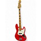 Used Fender American Standard Jazz Bass Torino Red Electric Bass Guitar thumbnail