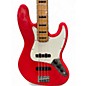 Used Fender American Standard Jazz Bass Torino Red Electric Bass Guitar