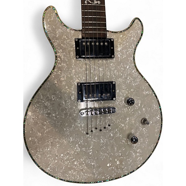 Used Daisy Rock isis Pearl White Solid Body Electric Guitar