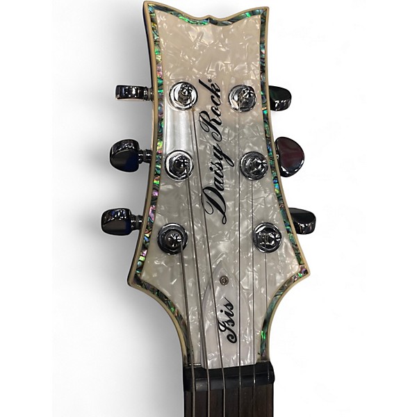 Used Daisy Rock isis Pearl White Solid Body Electric Guitar