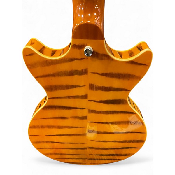 Used Dreambow DE703 Orange Hollow Body Electric Guitar