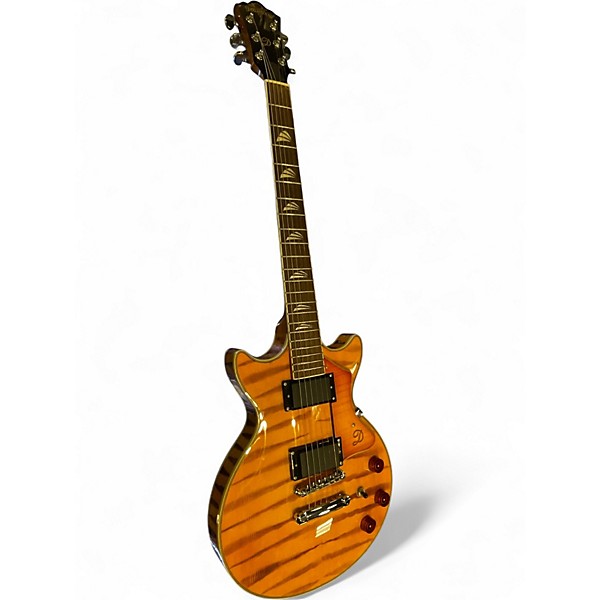 Used Dreambow DE703 Orange Hollow Body Electric Guitar
