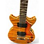 Used Flaxwood LAINE Orange Solid Body Electric Guitar