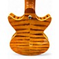 Used Flaxwood LAINE Orange Solid Body Electric Guitar