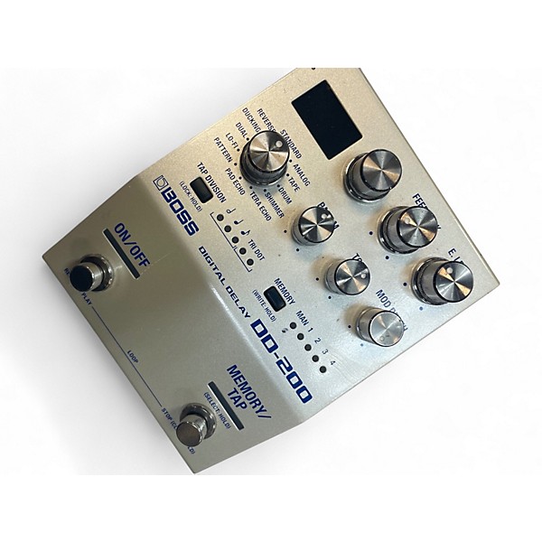 Used BOSS DD200 Digital Delay Effect Pedal