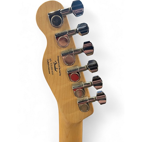 Used Squier Affinity Telecaster Blue Solid Body Electric Guitar