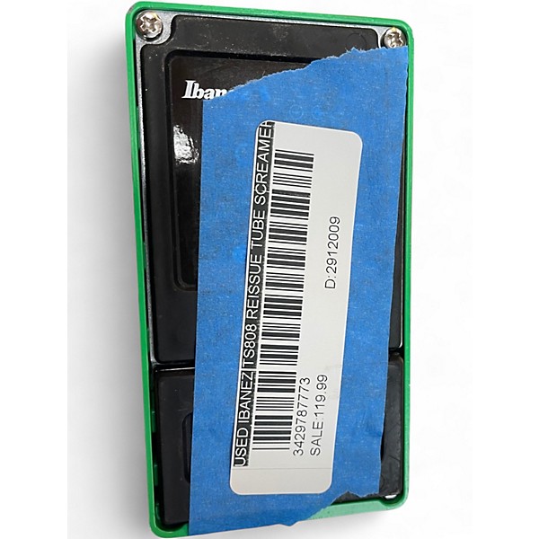 Used Ibanez TS808 Reissue Tube Screamer Distortion Effect Pedal