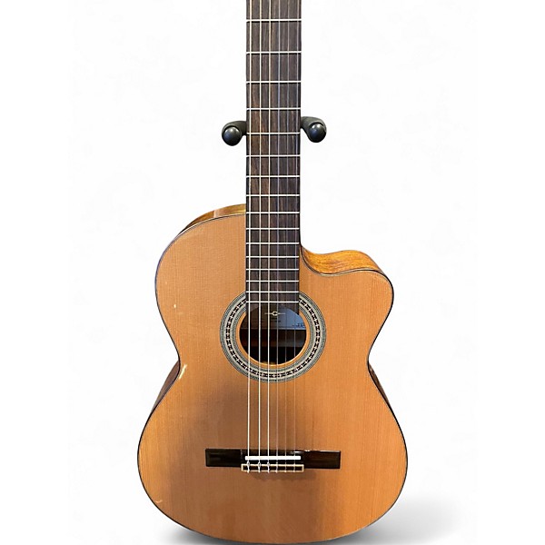 Used Alvarez AC65CE Natural Classical Acoustic Electric Guitar