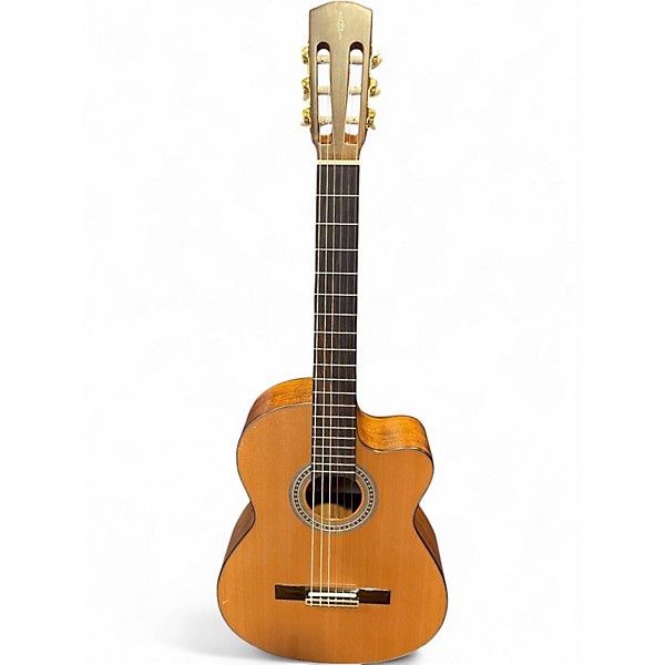 Used Alvarez AC65CE Natural Classical Acoustic Electric Guitar