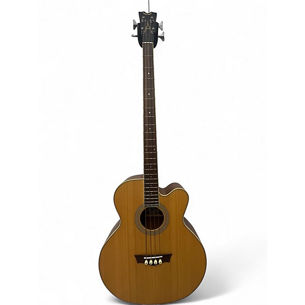 Used Dean EABC Natural Acoustic Bass Guitar