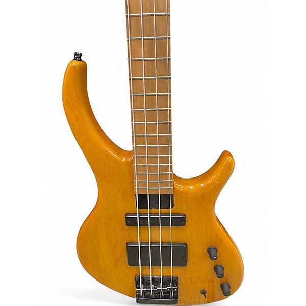 Used Tobias Renegade 4 String Natural Electric Bass Guitar