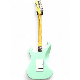 Used Squier Vintage Modified Stratocaster Surf Green Solid Body Electric Guitar