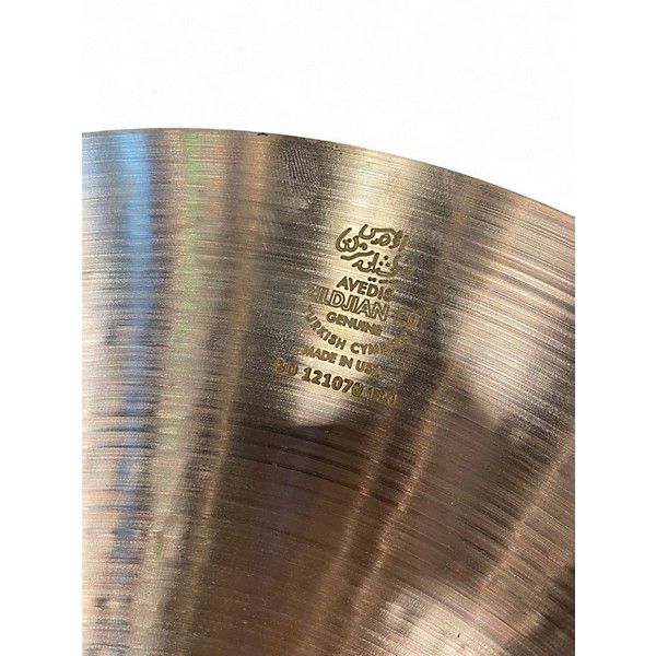 Used Zildjian 16in A Series Medium Thin Crash Cymbal
