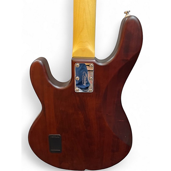 Used Sterling by Music Man Sub 4 Brown Sunburst Electric Bass Guitar