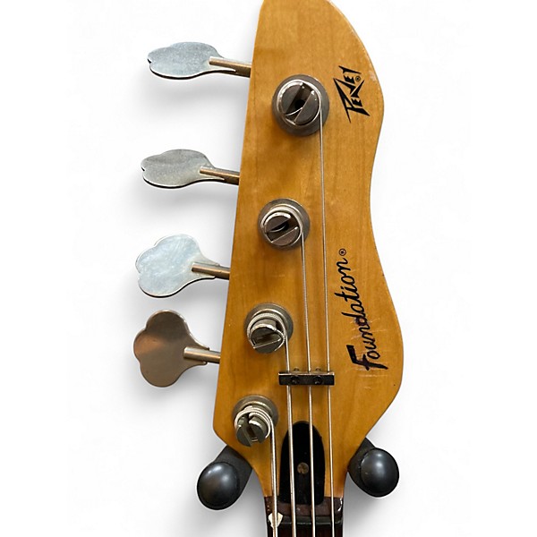 Used Peavey FOUNDATION Brown Sunburst Electric Bass Guitar