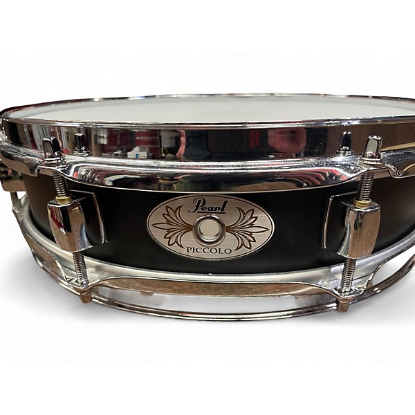 Used Pearl 13in PICCOLO SNARE BLACK Drum
