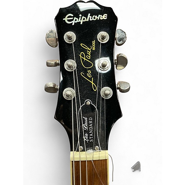 Used Epiphone Les Paul Standard Gold Top Solid Body Electric Guitar
