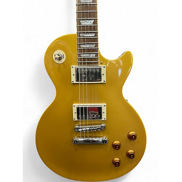 Used Epiphone Les Paul Standard Gold Top Solid Body Electric Guitar
