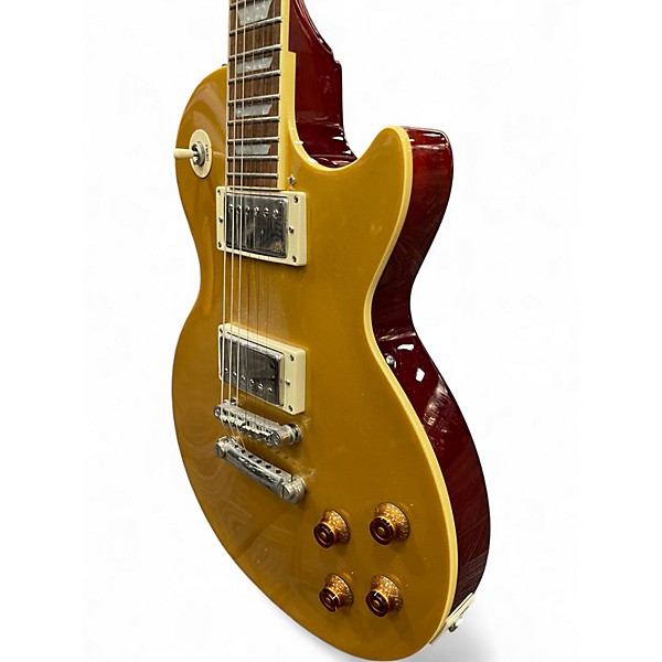 Used Epiphone Les Paul Standard Gold Top Solid Body Electric Guitar
