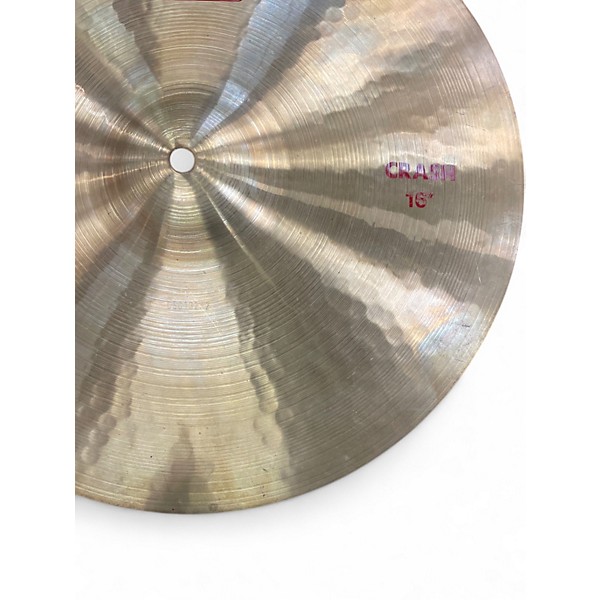Used Paiste 16in 2002 Crash Cymbal