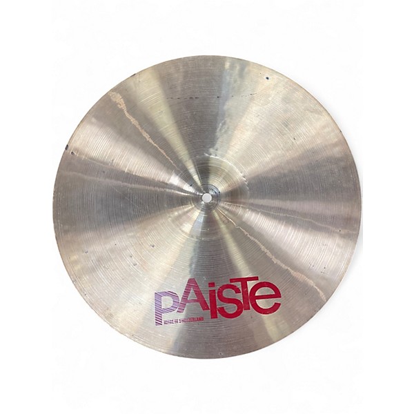 Used Paiste 16in 2002 Crash Cymbal
