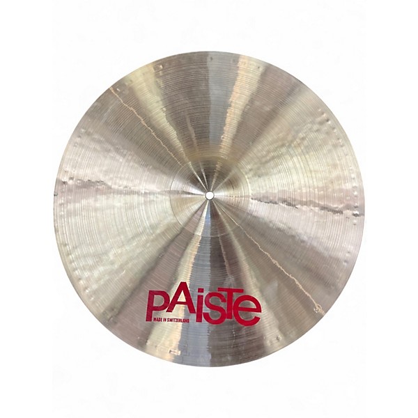 Used Paiste 20in 2002 Ride Cymbal