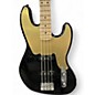 Used Squier Paranormal Jazz Bass 54 Black Electric Bass Guitar